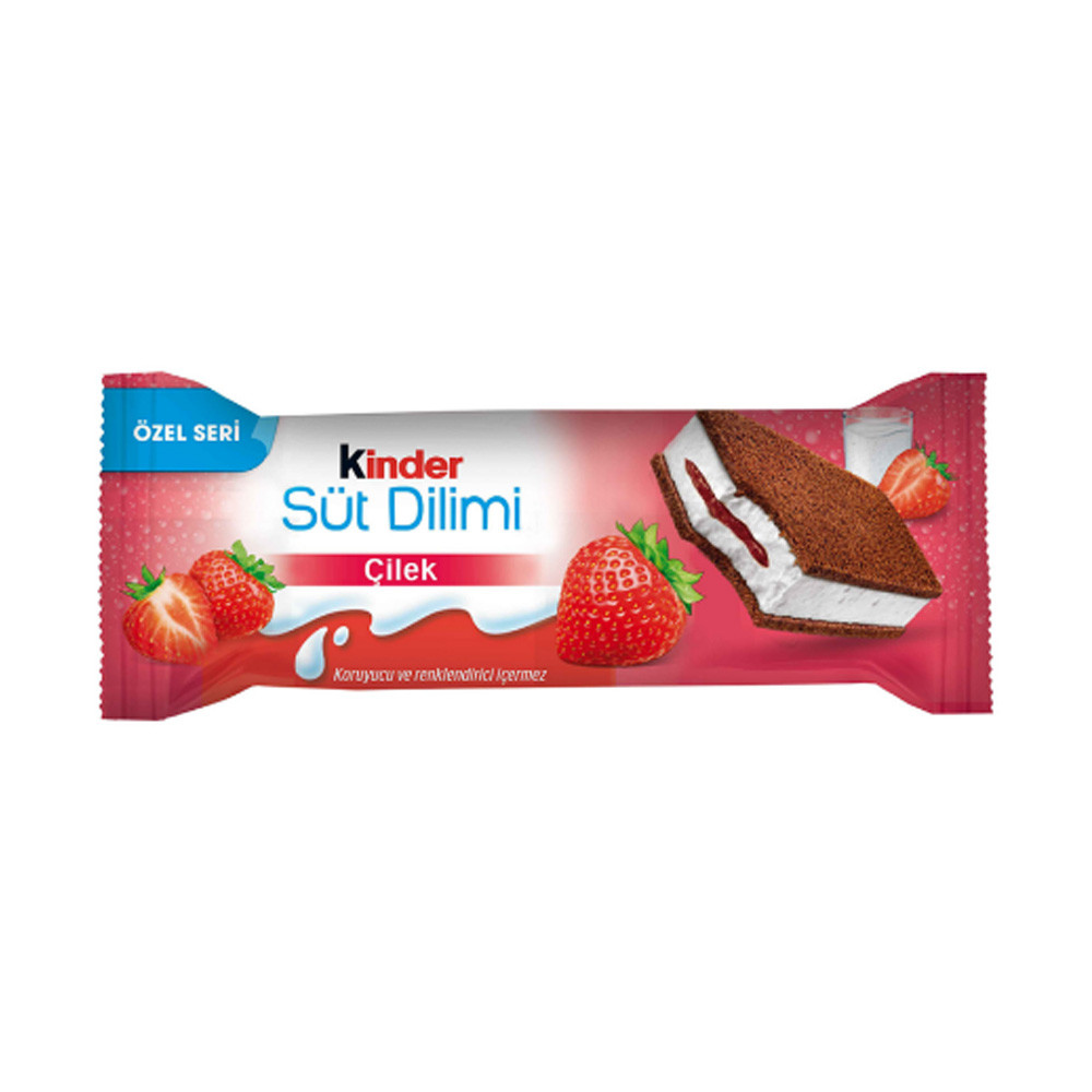 KİNDER SÜT DİLİMİ ÇİLEK 28GR